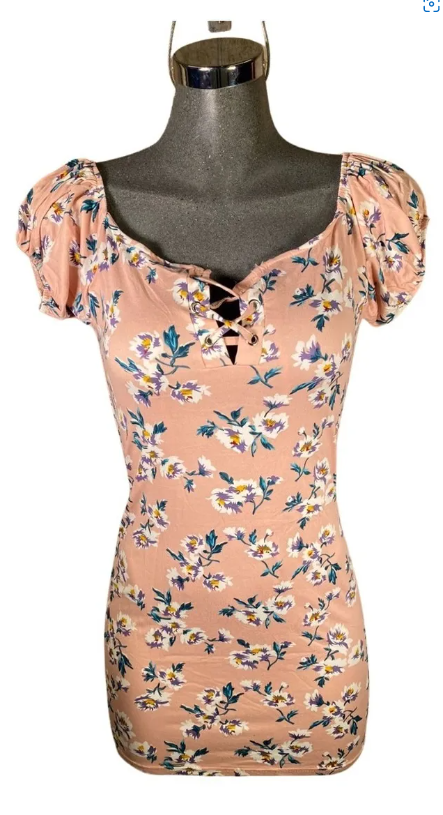 vestidos flores para dama 6 piezas oferta