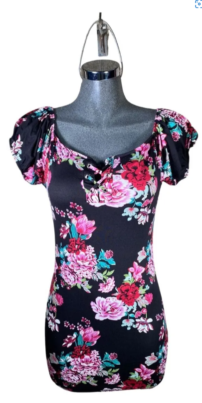 vestidos flores para dama 6 piezas oferta