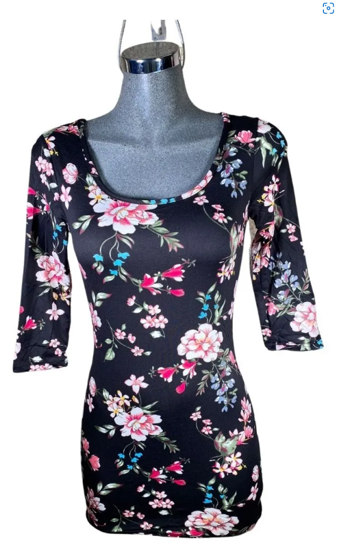 vestidos flores para dama 6 piezas oferta