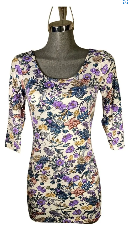 vestidos flores para dama 6 piezas oferta