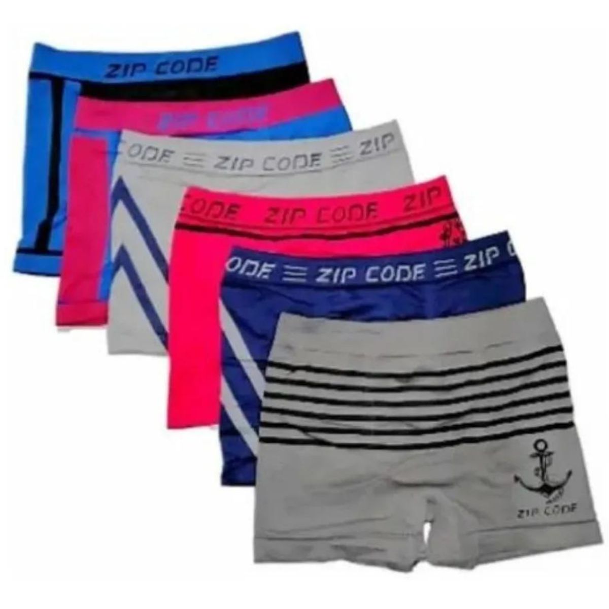 boxer hombre microfibra 6 piezas