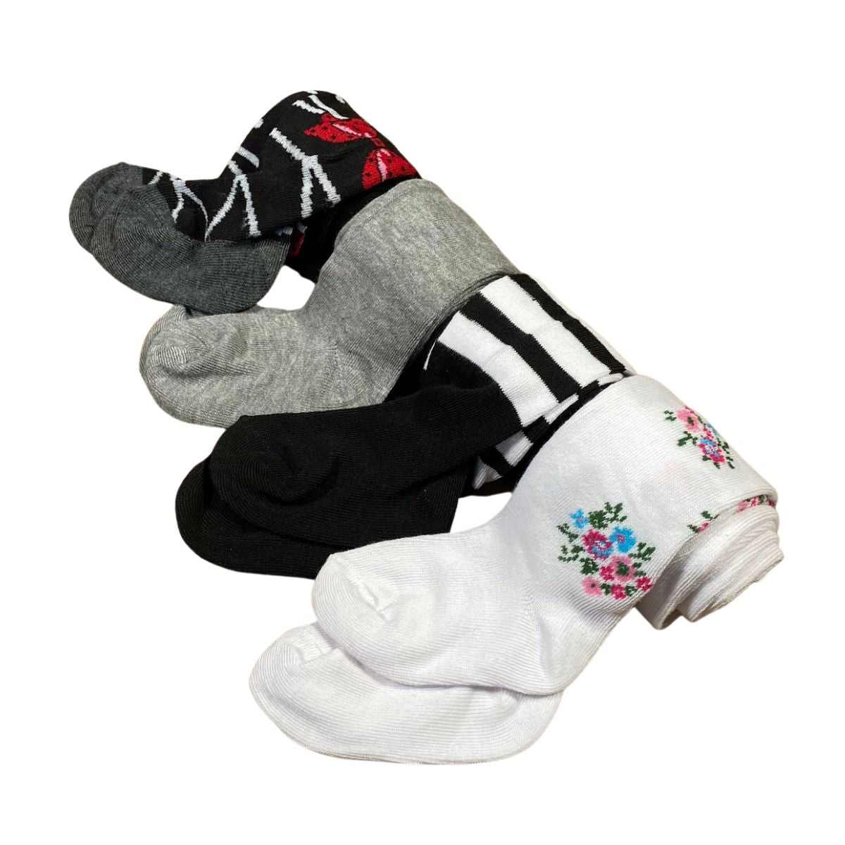 mallas térmicas bebe y niña diseños (6 piezas)