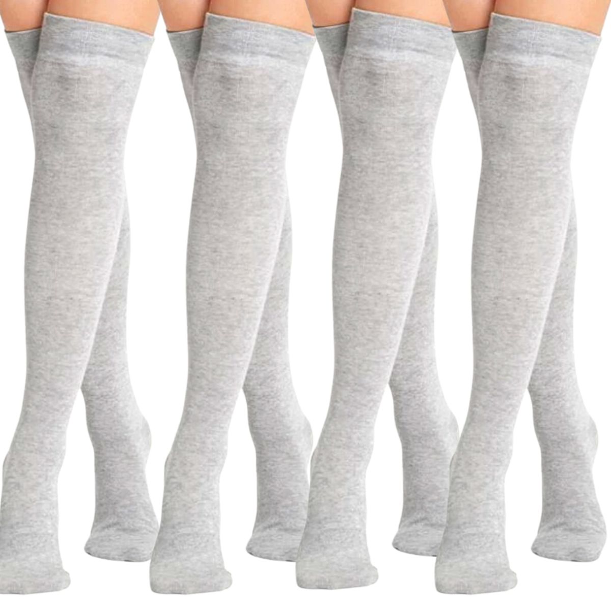 calcetas extralargas 12 pares térmicas para mujer