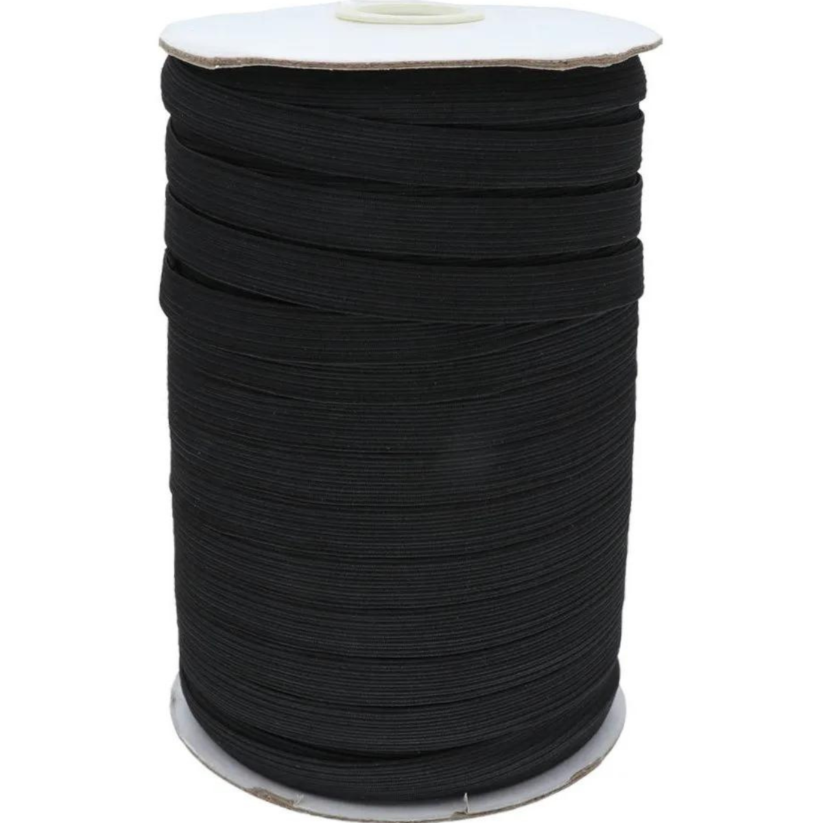 elástico crochet negro 10 mm 200 mts
