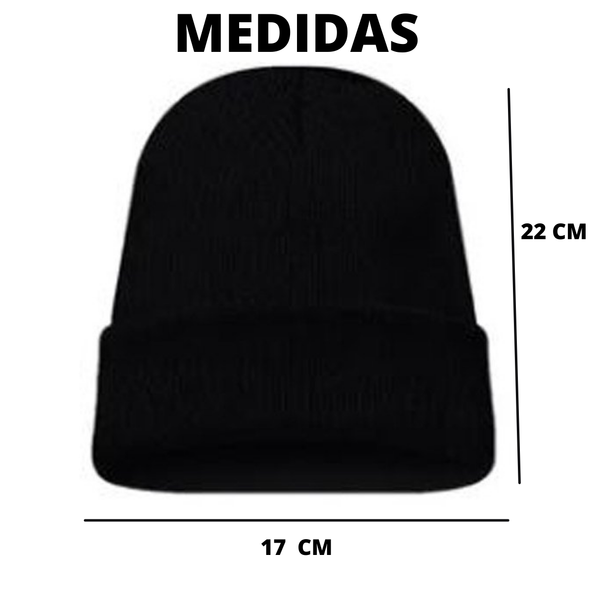 gorro para invierno 6 piezas super cómodo