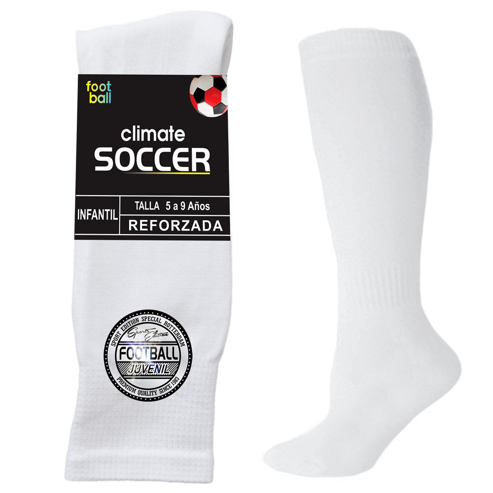 calceta de futbol infantil (6 pares)