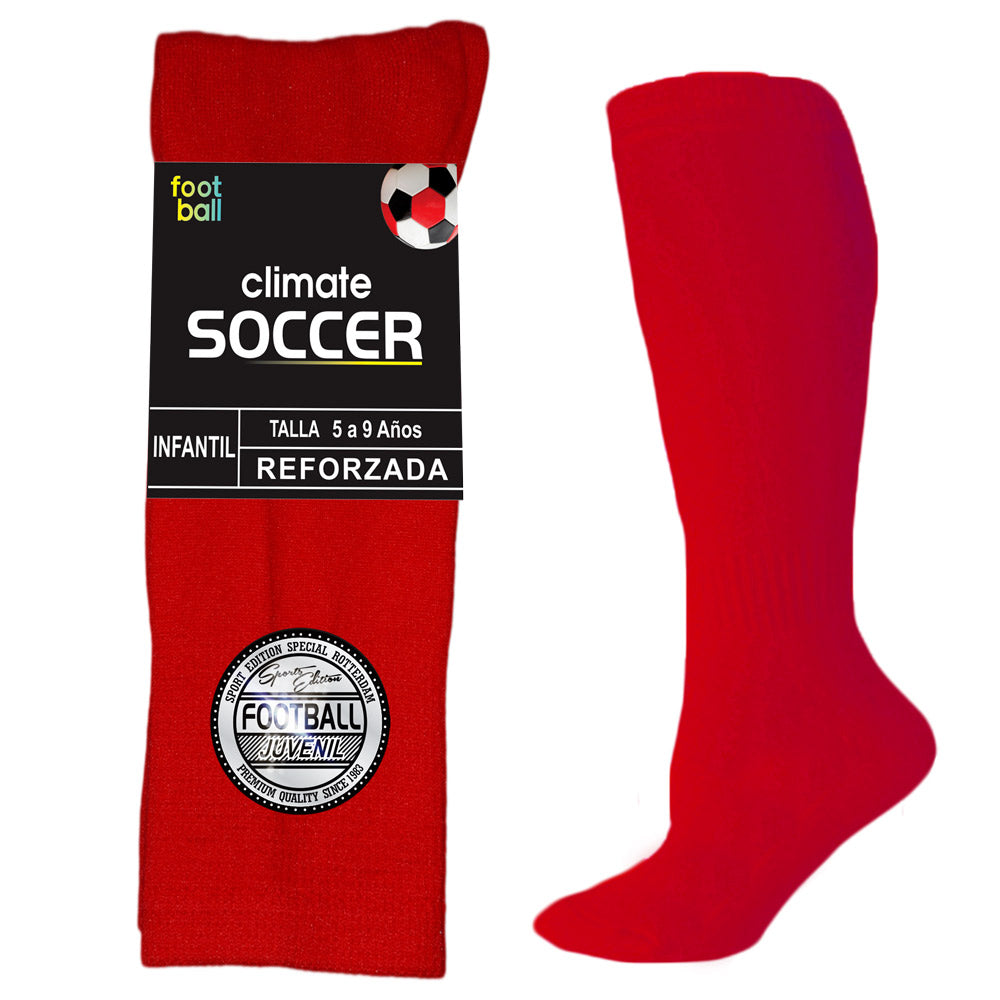 calceta de futbol infantil (6 pares)