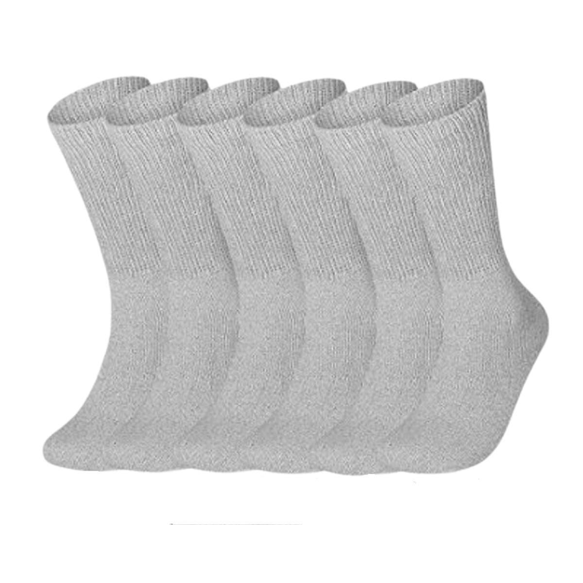 calcetines de algodon diabetico (6 pares)