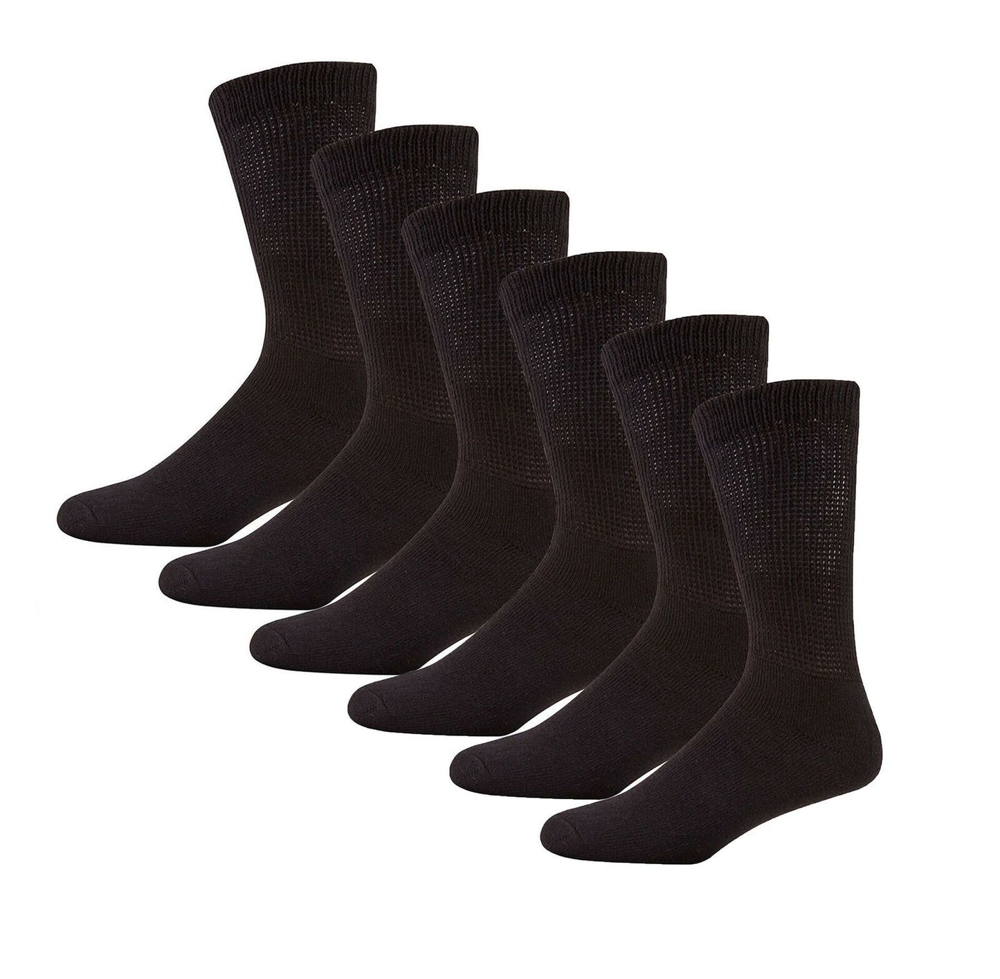 calcetines de algodon diabetico (6 pares)