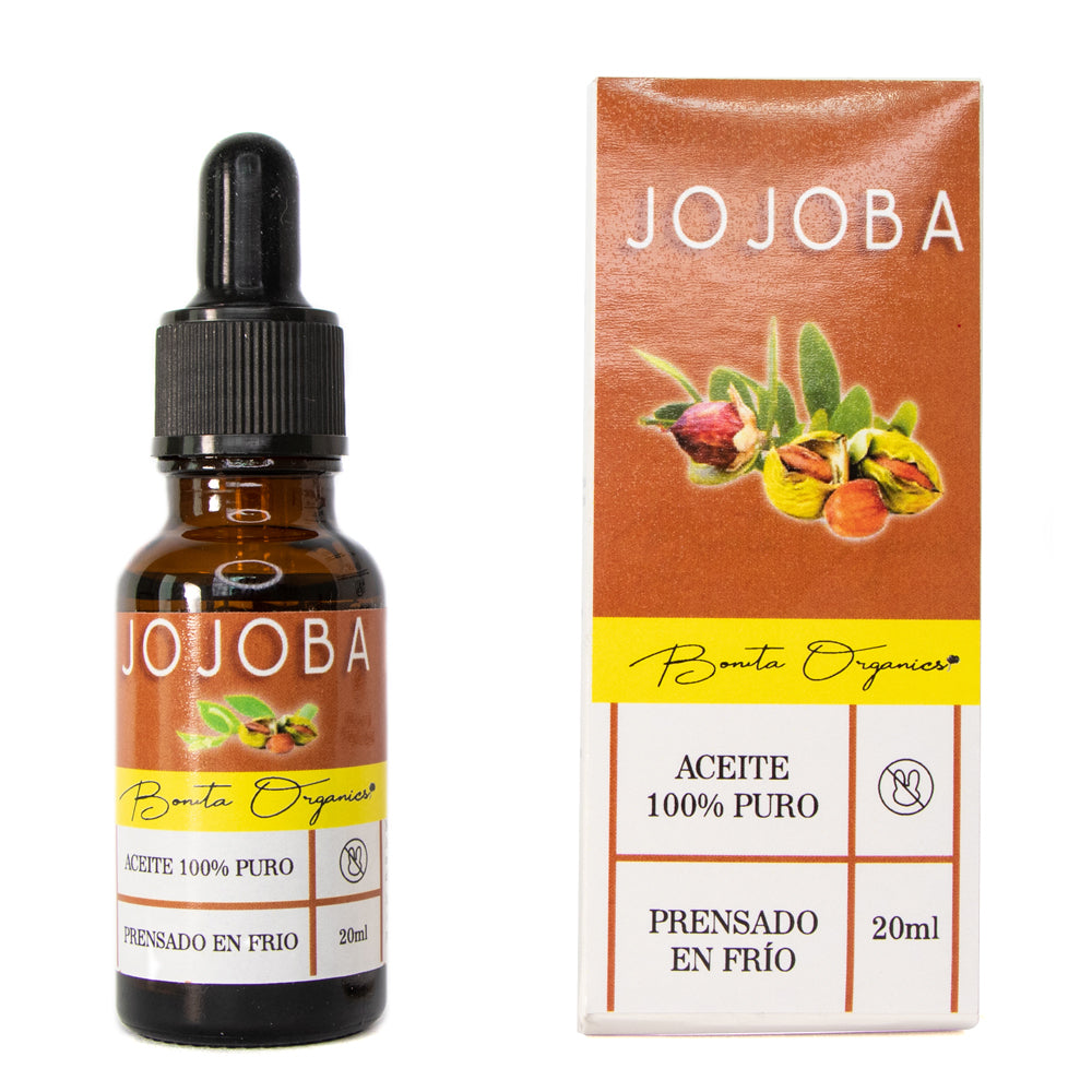 aceite de jojoba 100% puro prensado en frio (1 pieza)