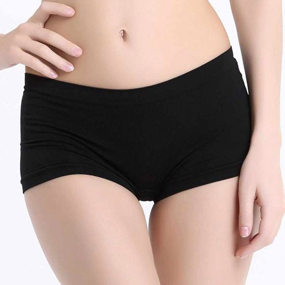 calzoncillos tipo boxer para mujer, sin costuras (8 piezas)