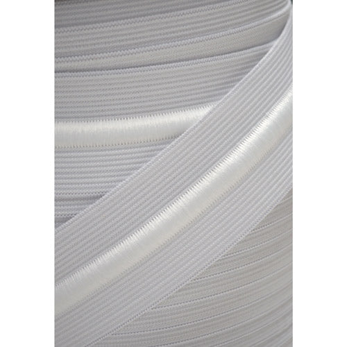 elastico con jareta blanco de 39 mm 50 mts