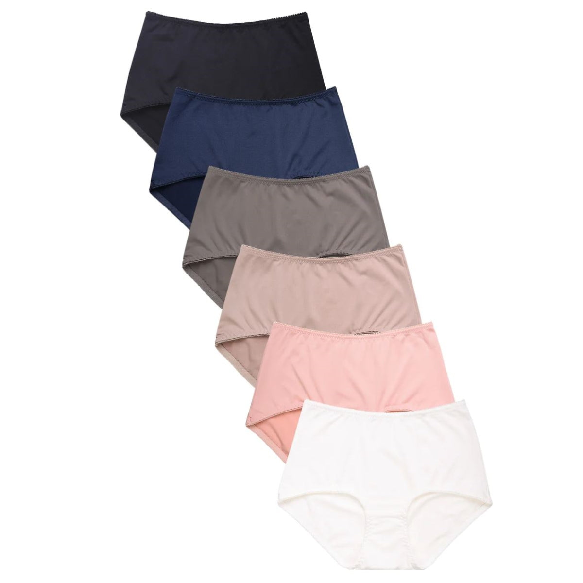 bragas cintura alta comodas 12 pzas