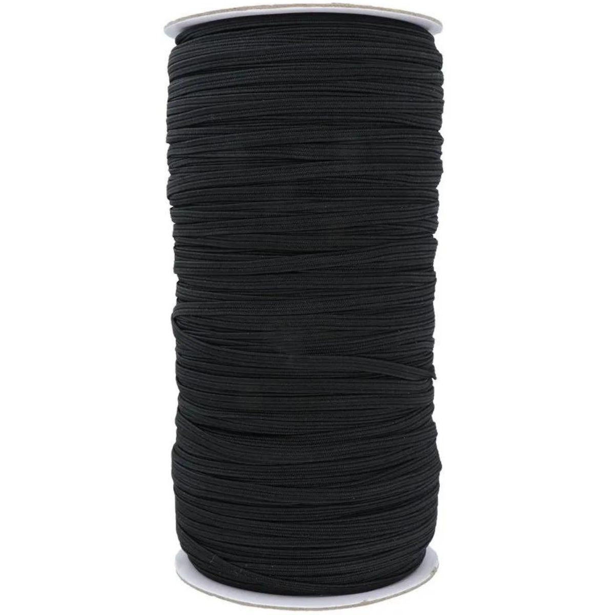 resorte elastico negro 4mm 3 ligas 200 mts cubrebocas nuevo