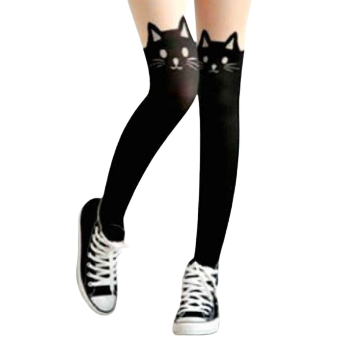 pantimedias diseño de gato