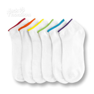 12 pares de calcetines para dama uso casual diseños surtidos
