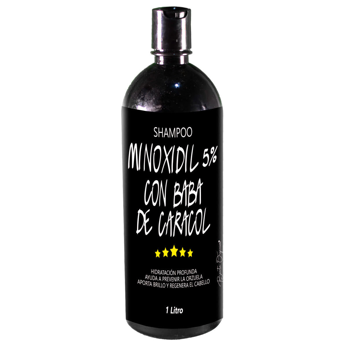shampoo baba de caracol con minoxidil 1 litro