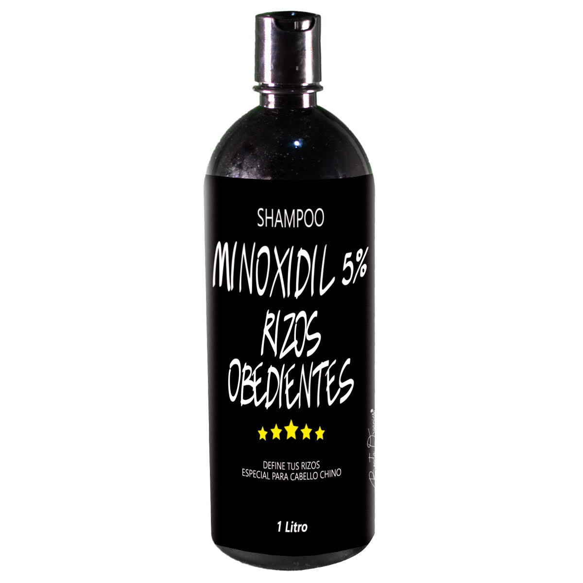 Shampoo Rizos Obedientes Con Minoxidil Litro