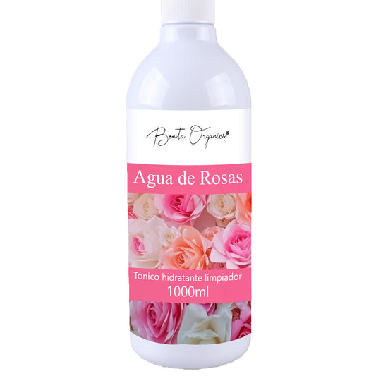 Agua de rosas (1 litro)