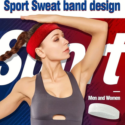 Banda Deportiva Para Cabeza Unisex 6 Piezas