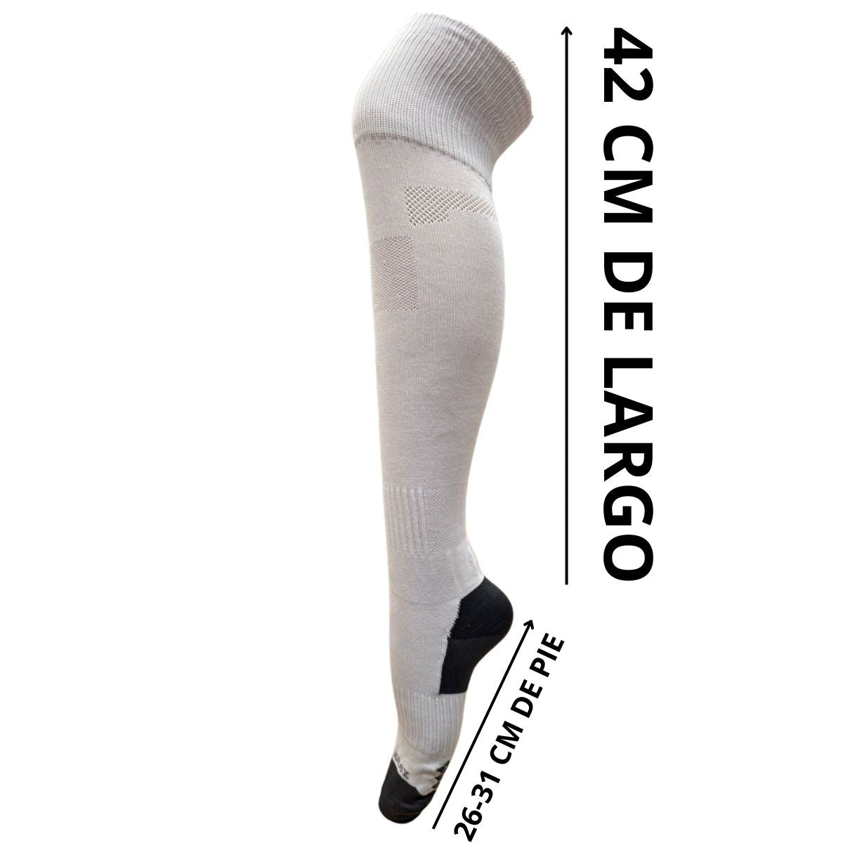 12 pares calceta futbol compresion graduada