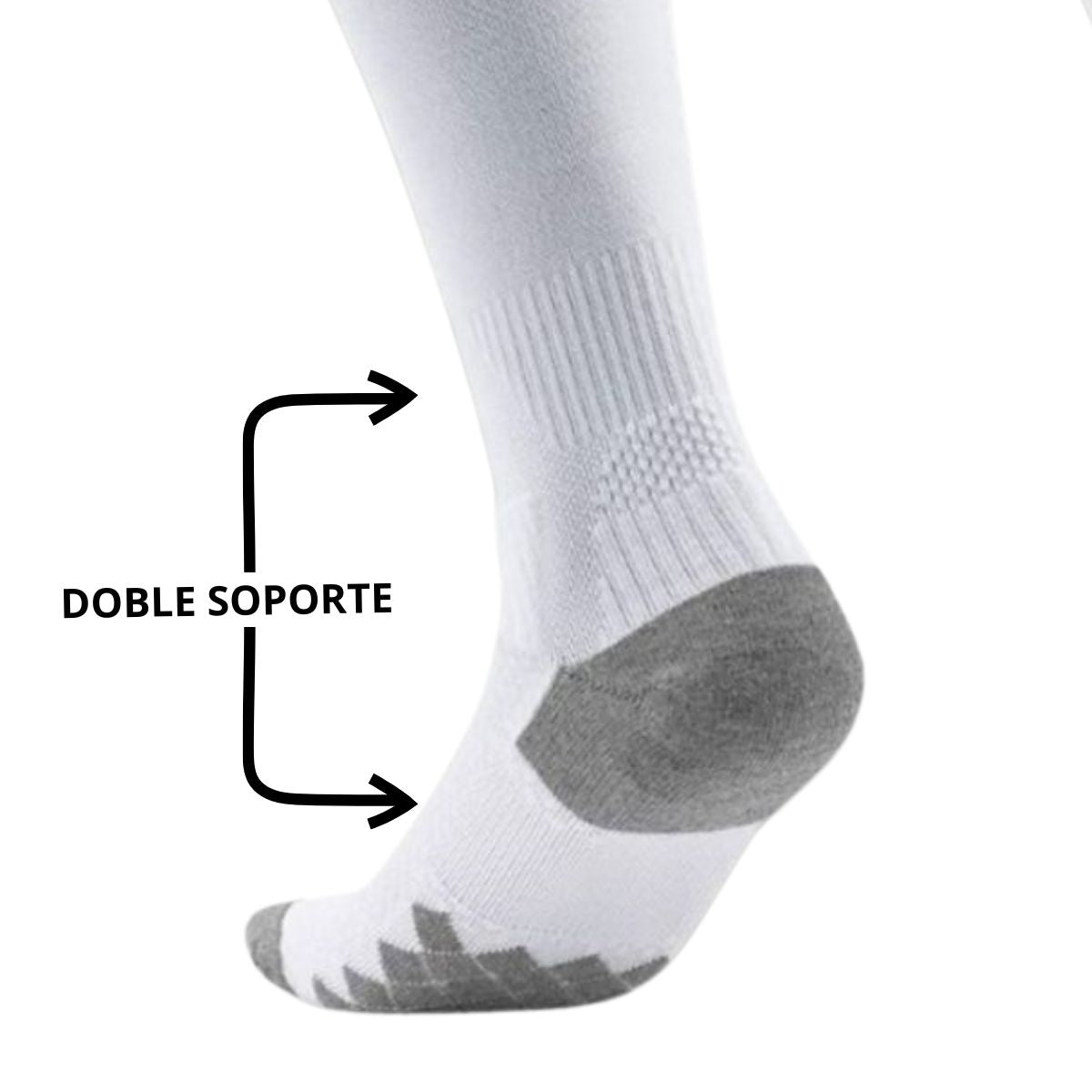 12 pares calceta futbol compresion graduada