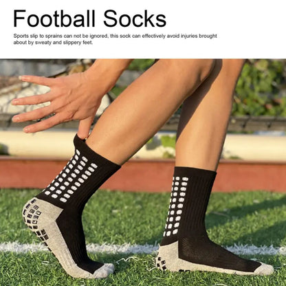 12 Pares Calceta De Futbol Antiderrapantes