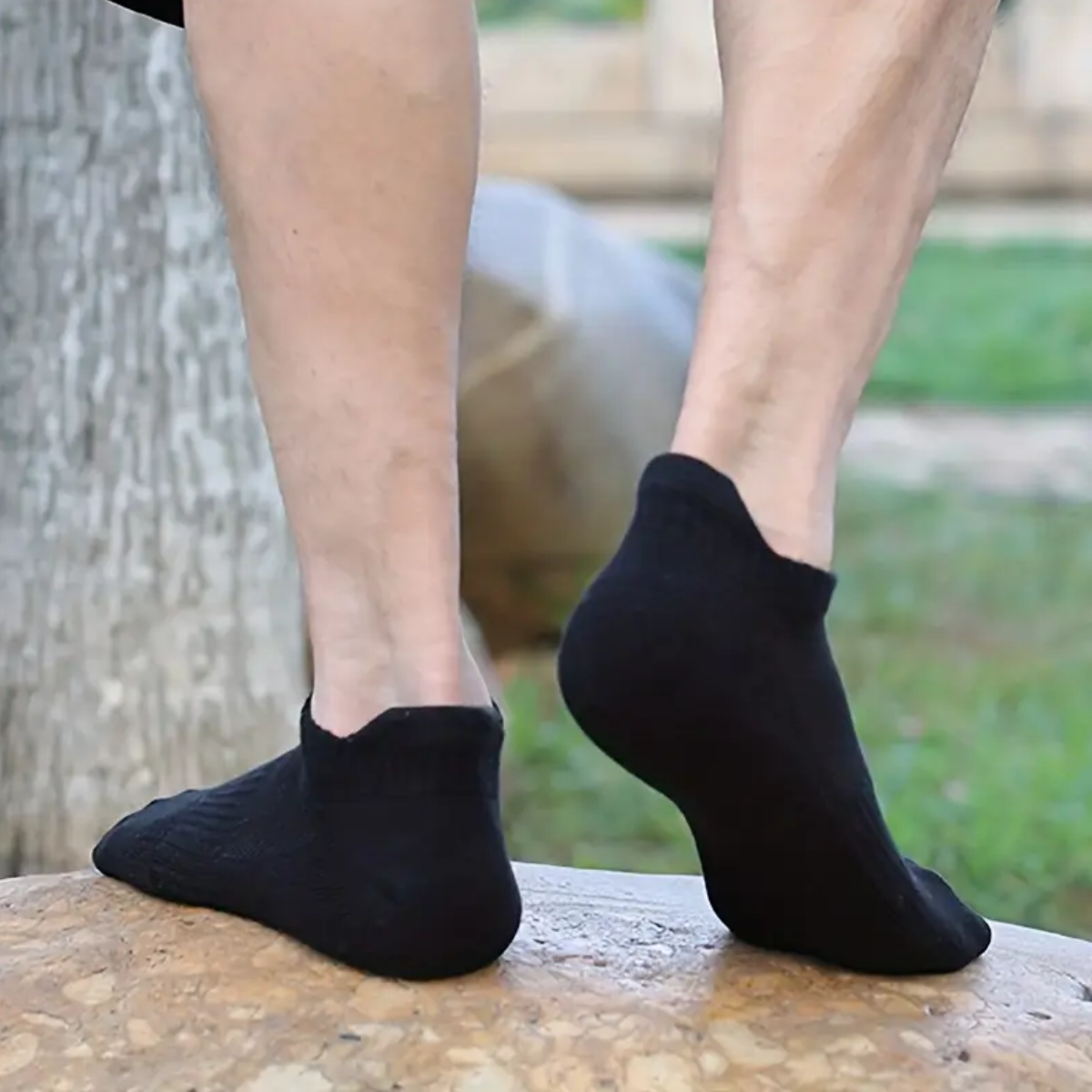 12 pares calcetines deportivos toalla corte bajo