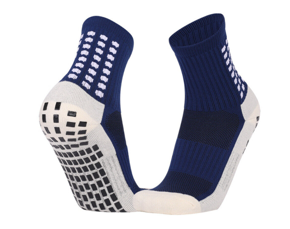 calceta de futbol antiderrapante (6 pares)