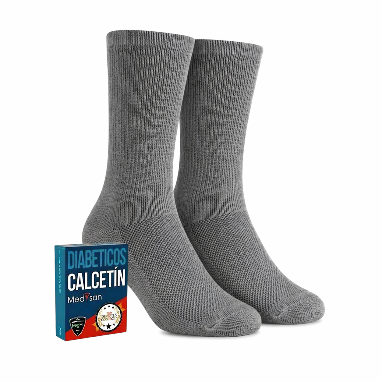 calcetines de algodón diabético paquete de 12 pares