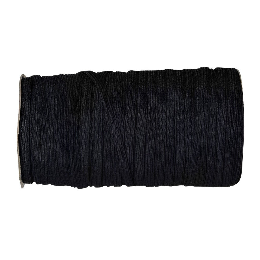 elastico crochet negro de 15 mm 100 mts