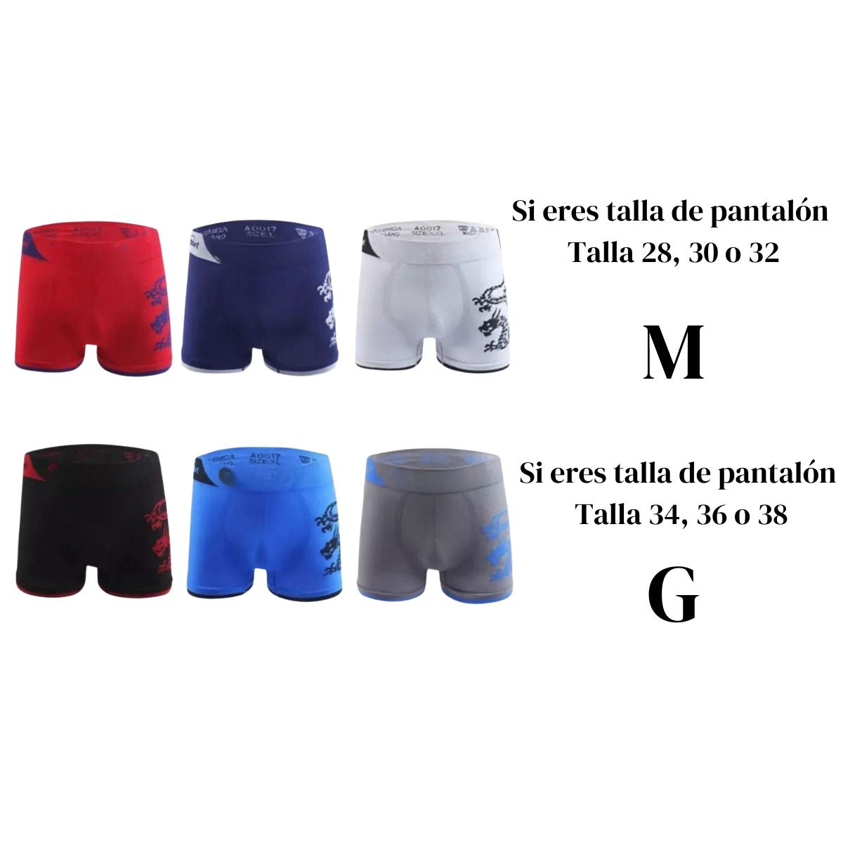 boxer hombre microfibra paquete 12 piezas