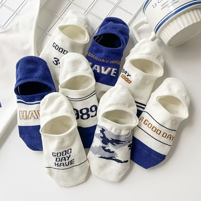 12 Pares Calcetines Invisibles Caballero Antideslizantes Cómodos