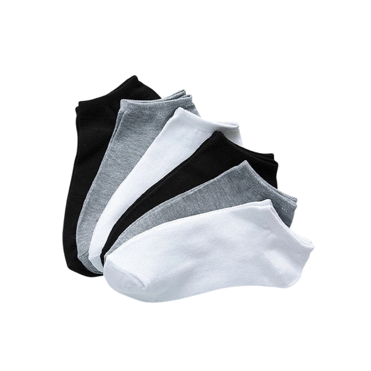 12 Pares De Calcetas Para Caballero De Algodon