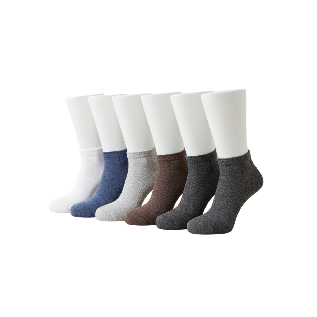 6 pares de calcetas para adulto casuales
