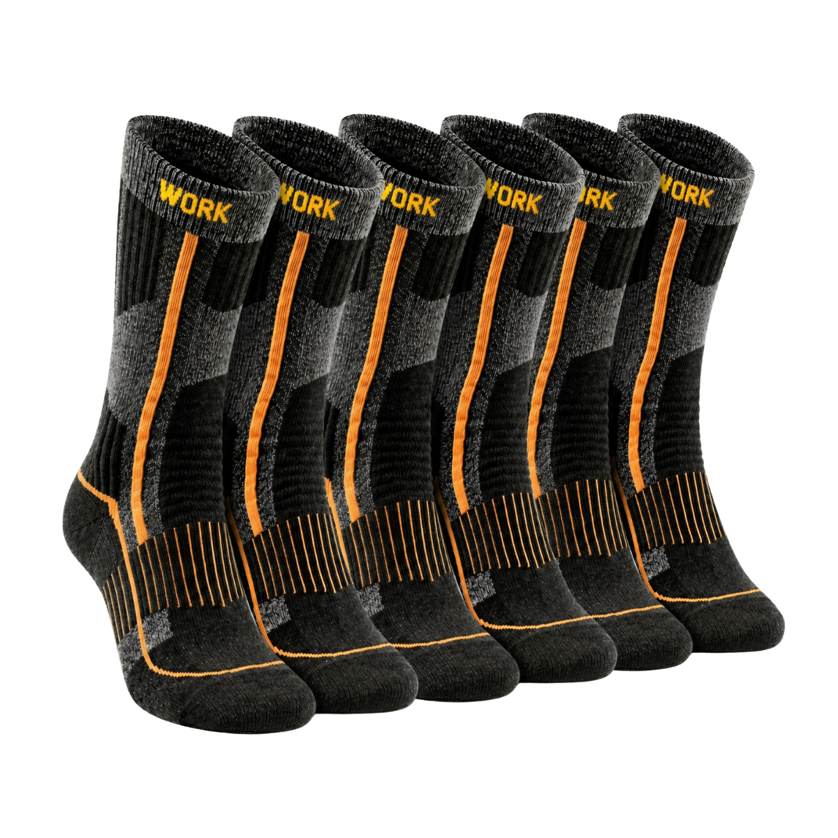 calcetas para trabajo industrial paquete 6 pares