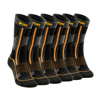Calcetas Para Trabajo Industrial Paquete 6 Pares