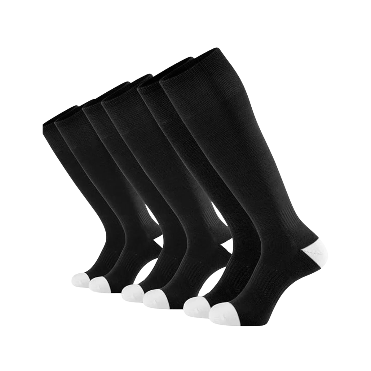 calcetas de futbol reforzadas ultra absorbentes 6 pares