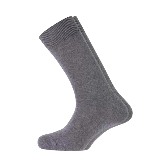 Liquidacion Calcetines De Vestir LUXOR Algodón 12 Pares SOLO GRIS