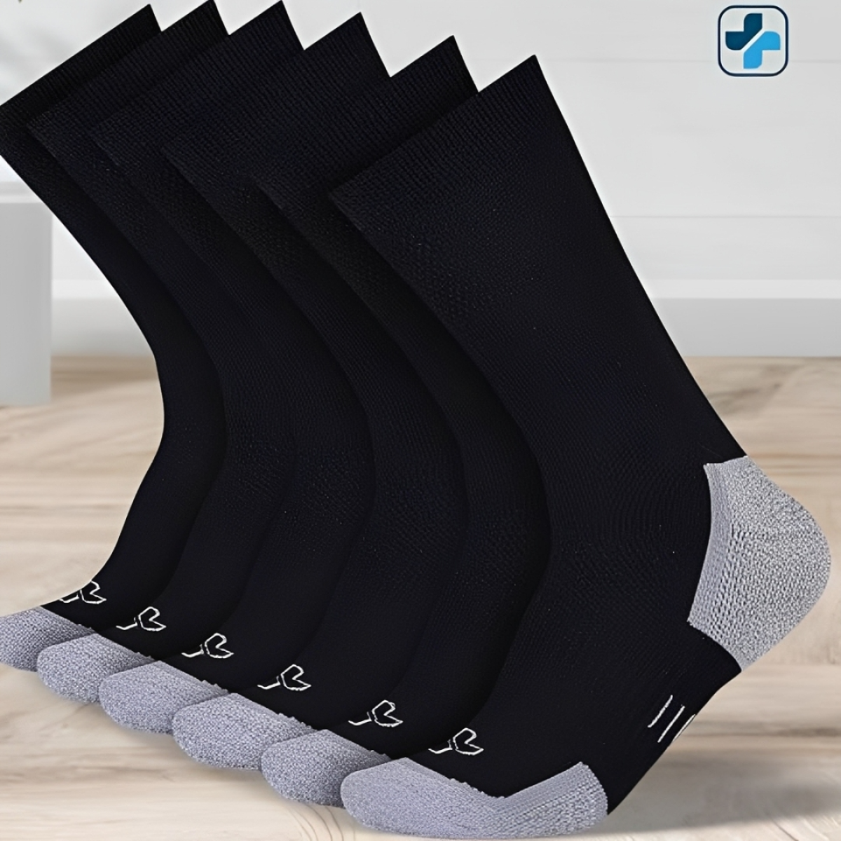 calcetines diabéticos bambú 6 pares absorben humedad