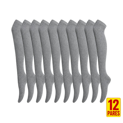 Calcetas Extralargas 12 Pares Térmicas Para Mujer