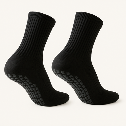 Calcetin Antiderrapante Deportivo Liso 6 Pares