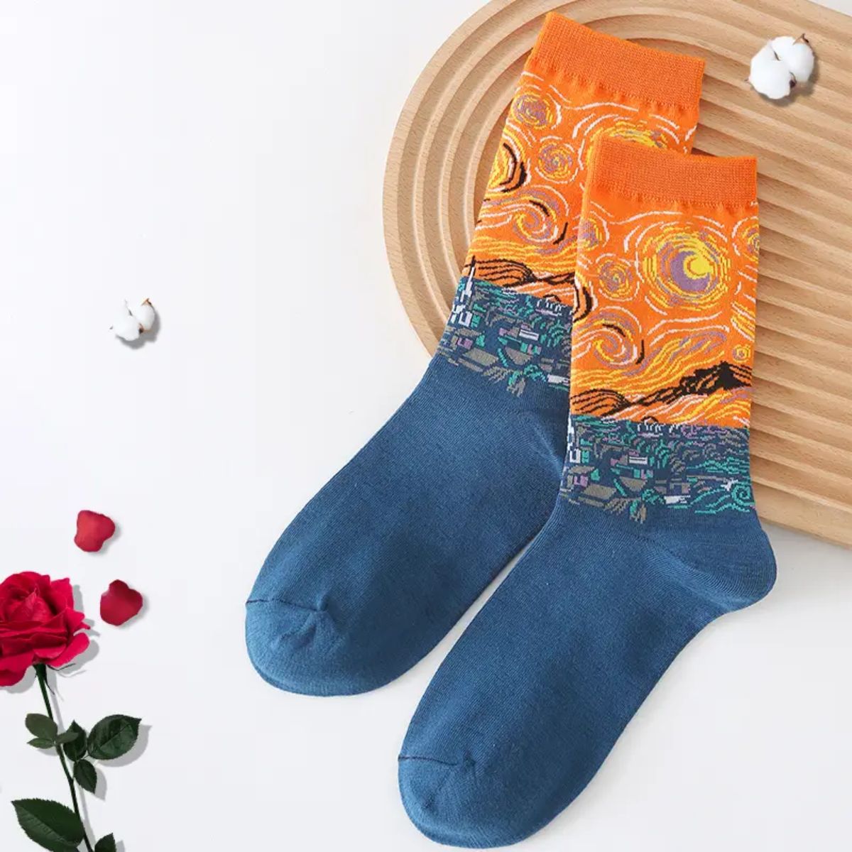 calcetas de artes unisex diseños surtidos 12 pares