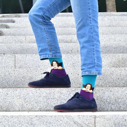 Calcetas De Artes Unisex Diseños Surtidos 12 Pares