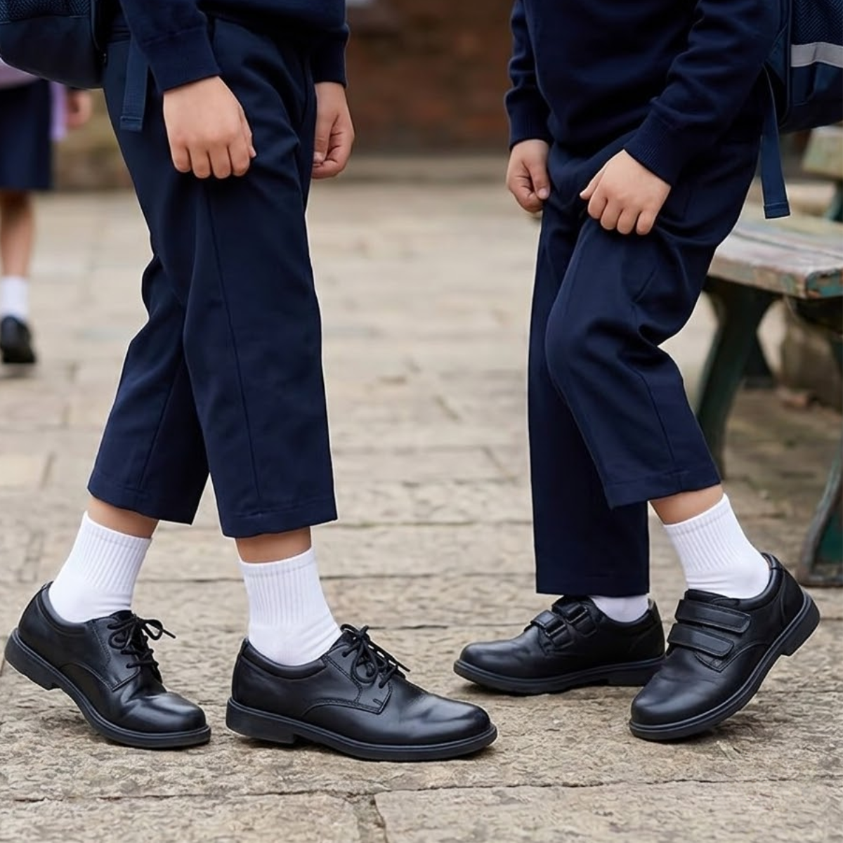 calceta escolar para niños 12 pares casuales comodas