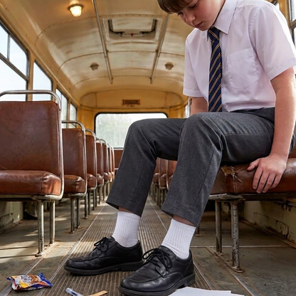 Calceta Escolar Para Niños 12 Pares Casuales Comodas