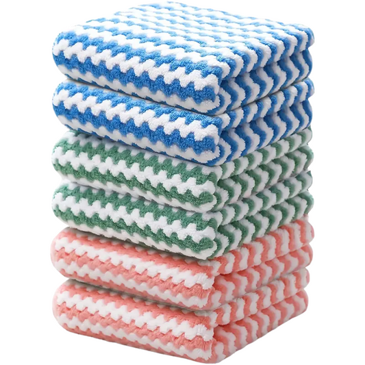 Trapo Absorbente De Microfibra Multiusos 5 Piezas