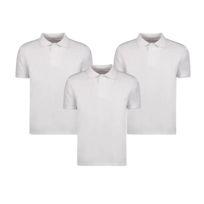 Playera Escolar Tipo Polo Paquete De 6 Piezas