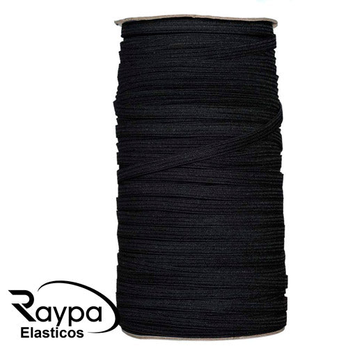 elastico crochet negro de 7 mm 450 mts