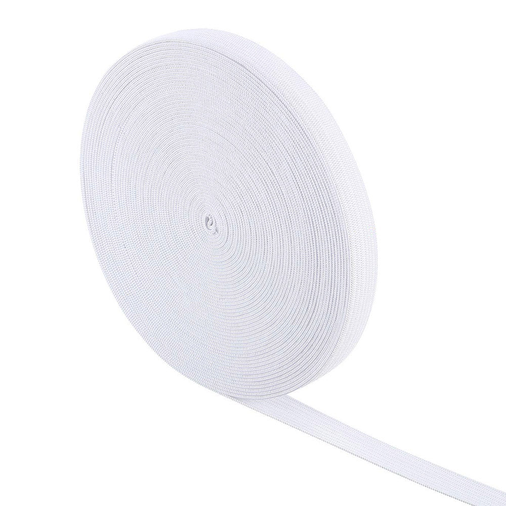 elastico crochet blanco de 25 mm 50 mts